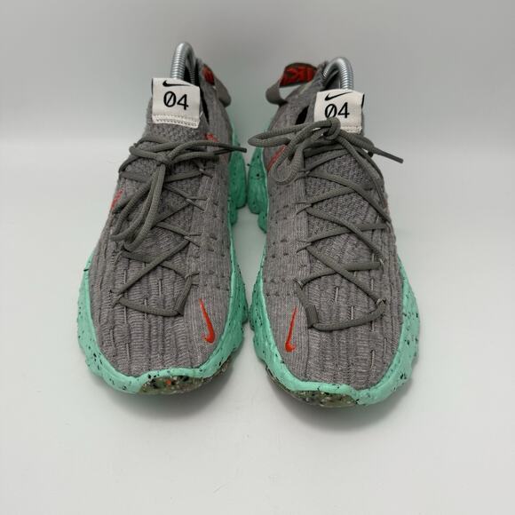 Nike Space Hippie 04 Green Glow Mens CZ6398-020 Clean No Box Size 6.5 EUC - Picture 5 of 9